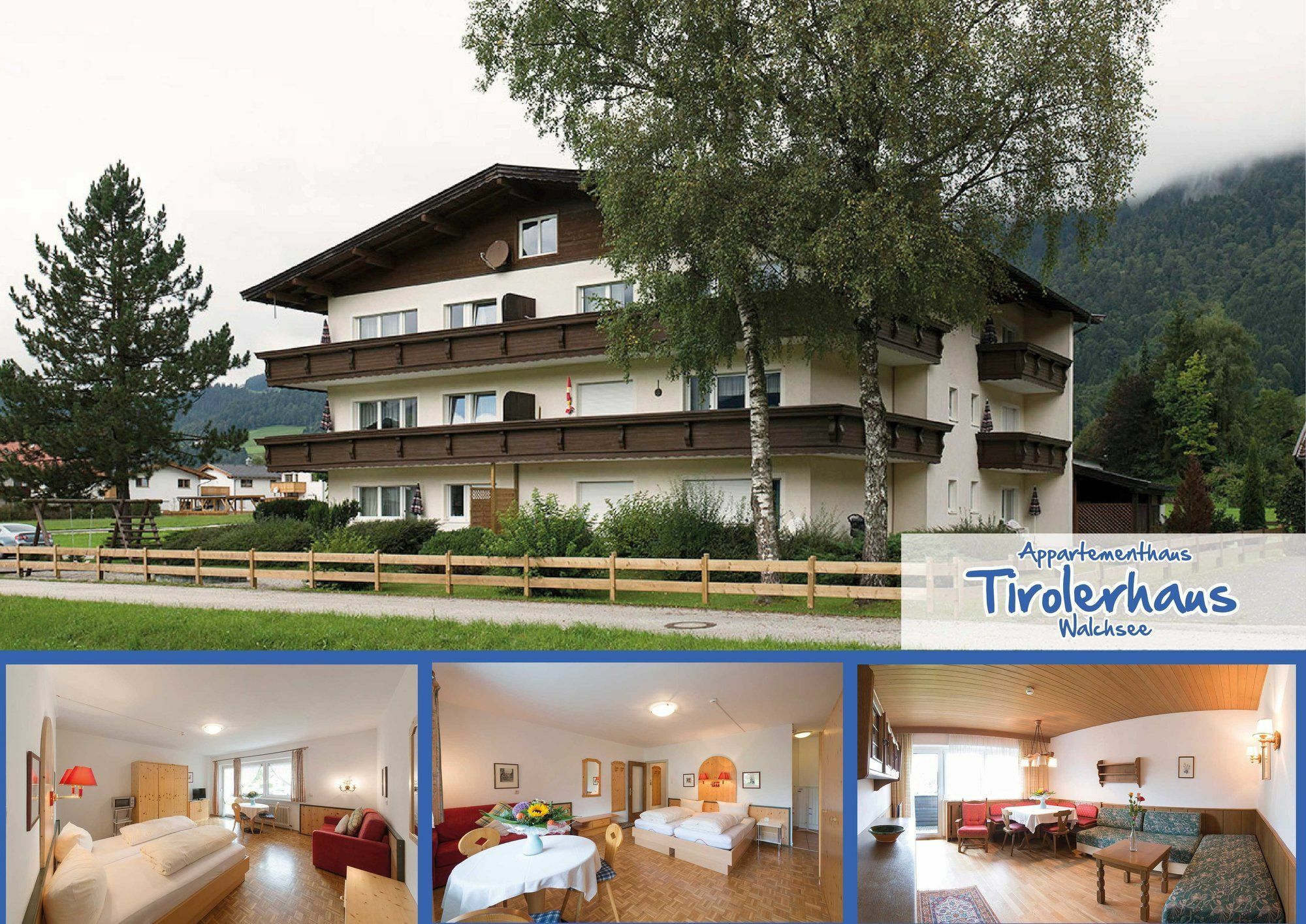 Tirolerhaus Lägenhet Walchsee Exteriör bild